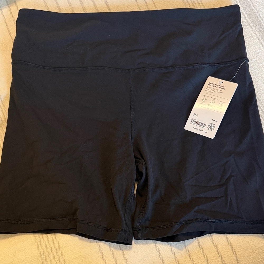 Athleta Ultra High-Waist Black Women's Active Shorts
